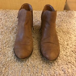 Lucky Brand Cognac Boots
